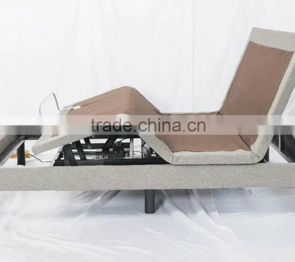 Long Warranty Zero Wall Electric Vibrating Bed Frame Made in China photo-3