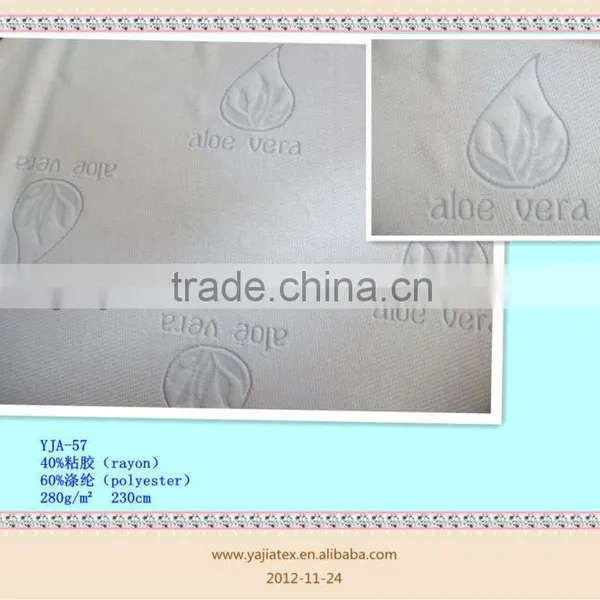 Viscose and Polyester Knitting Dyed Fabric for Mattress