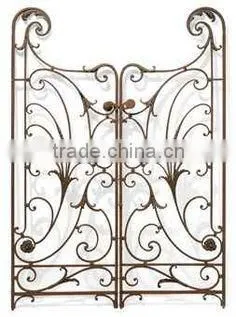 Wrought Iron Main Gate Design,garden Gate,door Way Gate,entry Gate,OEM