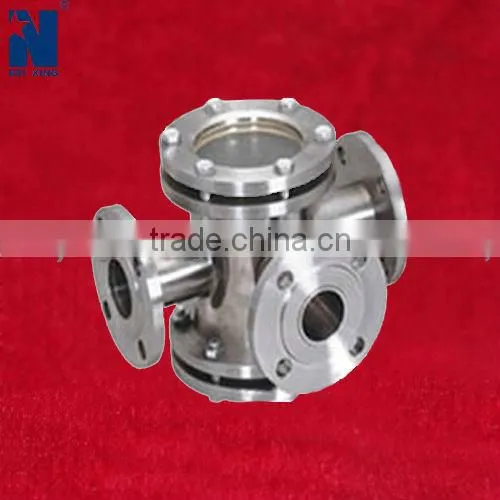 GSJ-4 Three Through Pipe Stainless Sight Glass Indicator