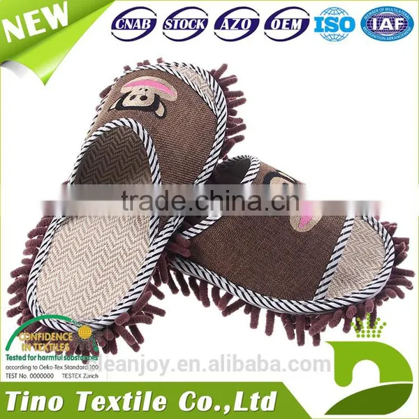 Microfiber Mop Slipper Customized Washable Cleaning Indoor Slippers photo-2