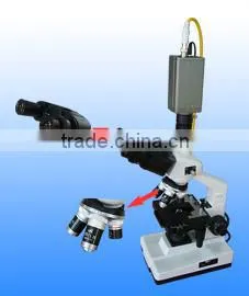 Binoculars laboratory video Microscope