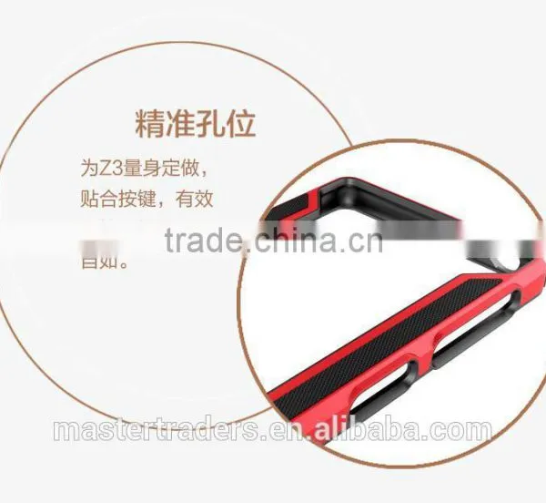 NILLKIN Armor Border Series Ultra Thin and Light TPU + PC Bumper Frame for Sony Xperia Z3 L55 MT-2744 photo-5
