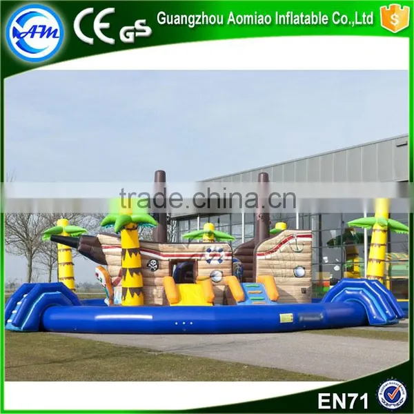 Giant Inflatable Pirate Water Park Equipment Price Water Fun Park Inflatable Park photo-4