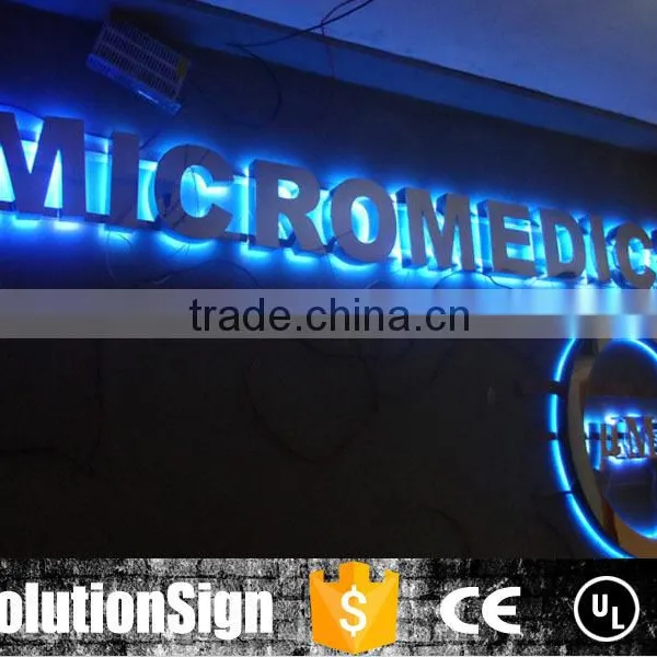 Large Illustrious Light up Backlit Letter Signage photo-4