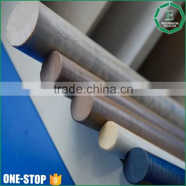 Customized Engineering Natural Soild Durable Plastic PEEK-HPV Ketron PEEK Rod Bar photo-5