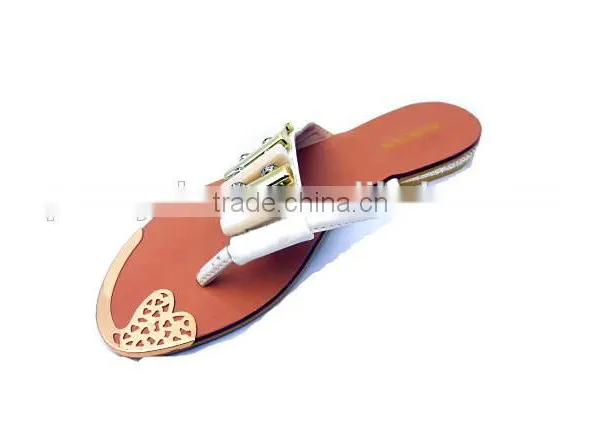 Fashion Design Comfortable Lady Fancy Flat Slipper Flip Flop photo-4