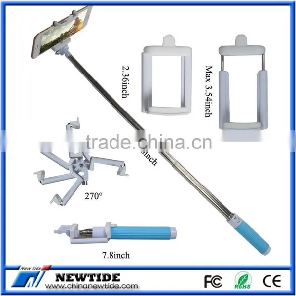 2015 Smart Camera Phone Foldable Selfie Stick Monopod photo-3