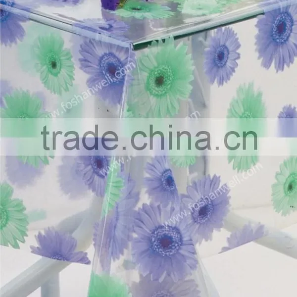 PVC Clear Plastic Table Cloth in Roll/table Cover Film