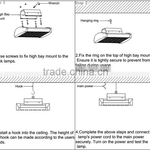 Best China Supplier Led Highbay Light 200W Led High Bay Light photo-3