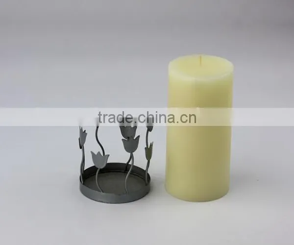 Wholesale White Soy & Paraffin Candle With Different Design & Size & Packing