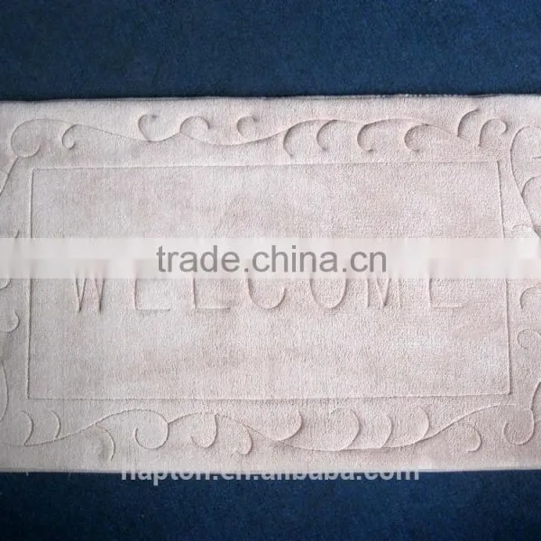 100% Polyester Anti-slip Backing Embossed Memory Foam Mat photo-4