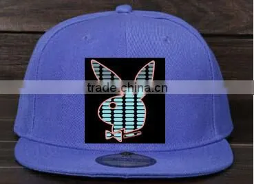 Funny Promotional Advertising EL Lighting Cap, EL Hat,LED Cap,Led Hat photo-5