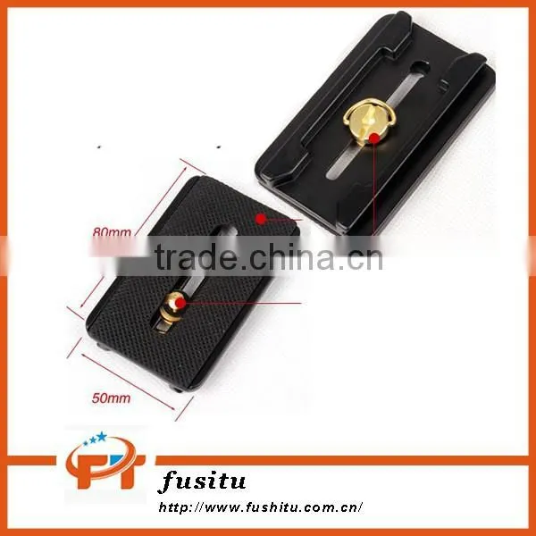 Aluminum Q80 3D Damping Tripod Head PTZ With Quick Release Plate photo-6