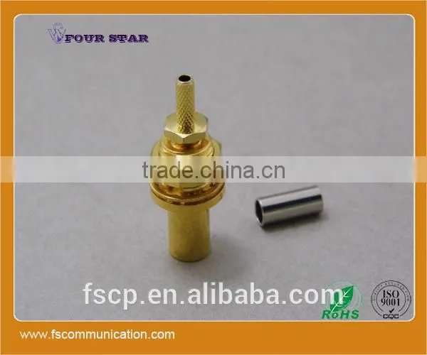 SMB Connector Female Back Bulkhead Crimp for RG316 Cable photo-4