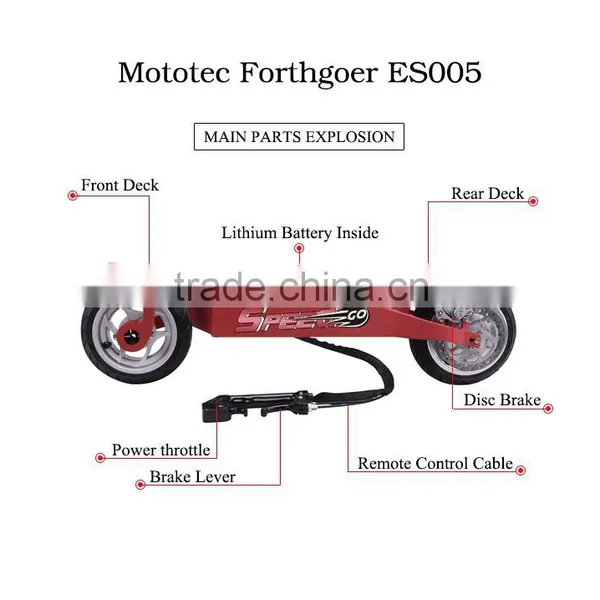 New Invention Longboard Skateboard Hub Scootor CE Certificate 500w photo-2