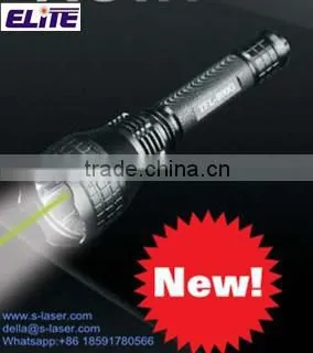 FDA Certified IP66 TF-800G White Light LED+ Build-in Green Laser Tactical Flashlight and ON/OFF Press Pad/Button Switch