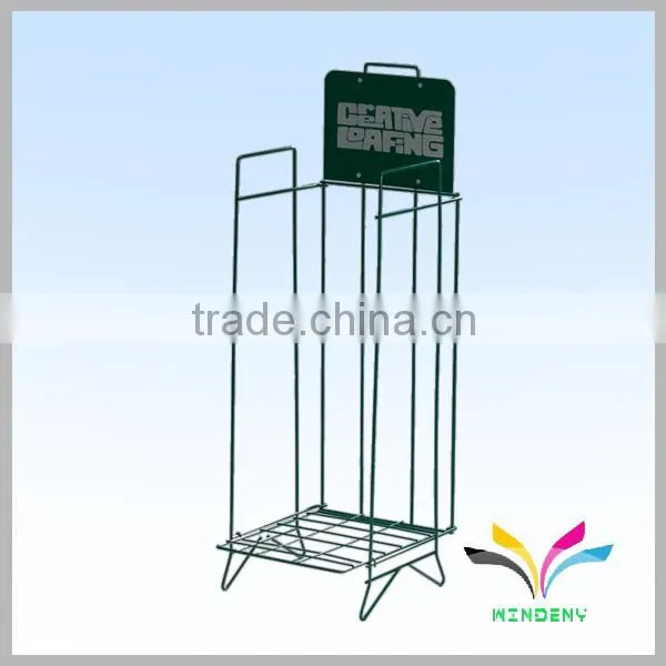 Out Door Stand Metal Newspaper Stand With Wheels photo-3