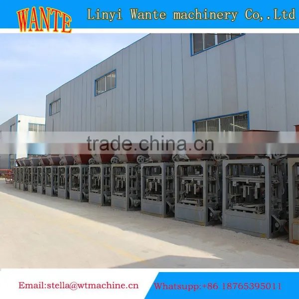 2015 Linyi Wante QT4-24 Brick Block Making Machine photo-4