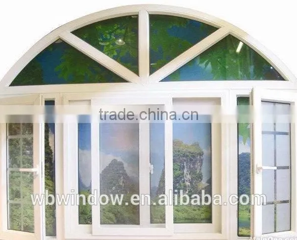 Hot Economic UPVC Fix Window and Double Casement Window With High Quality/cheap Price photo-5