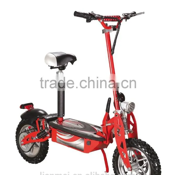 Chinese 1000w 48V Folding Electric Scooter With Big Wheel for Adult photo-3