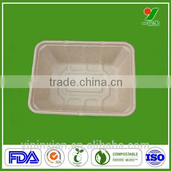 100% Sugar Cane Fiber Biodegradable Food Packaging Containers photo-4