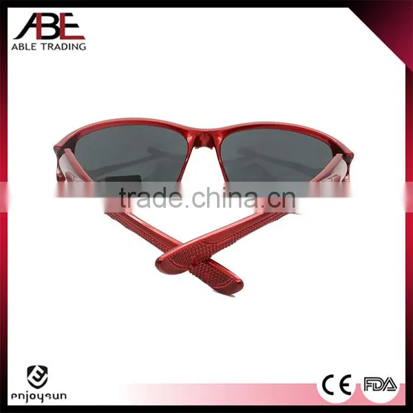 China Supplier Red Plastic Sports Sunglasses photo-4