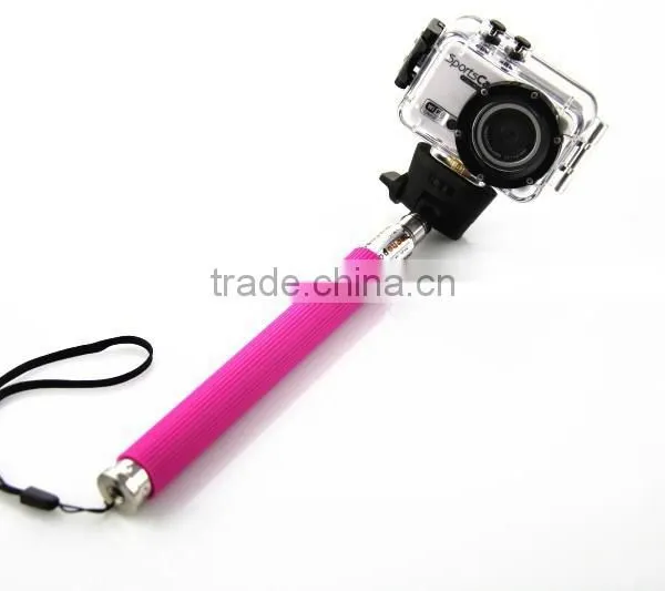2015 Hot Selfie Stick Extendable Monopod , Selfie-Stick With Shutter Button photo-3