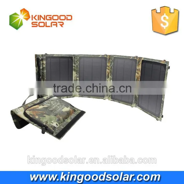 New Product 2016 Move Power Solar Charger/14w Folding Soalr Panel /flexible Solar Charger Bag