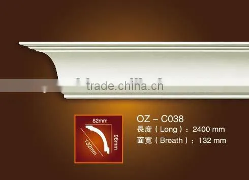 Interior PU Material Crown Cornice photo-5