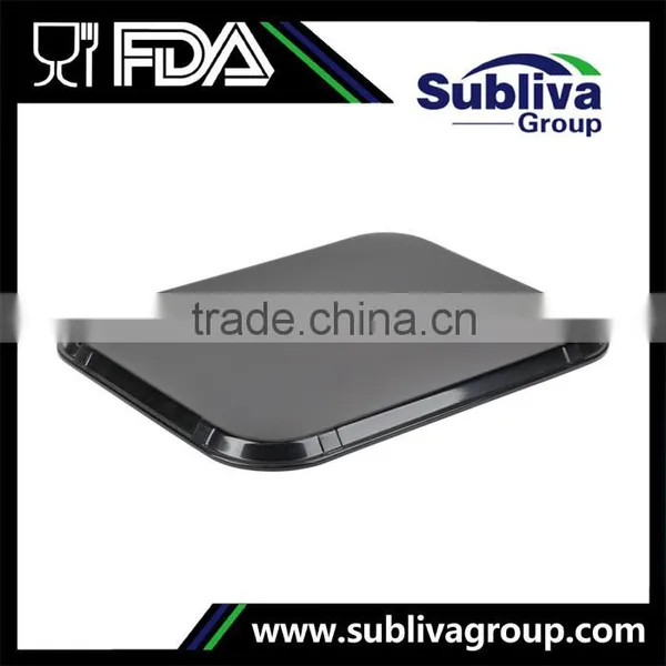 Hot Sell 10 * 14 Inch Fiberglass Rectangular Non Slip Plastic Tray photo-2