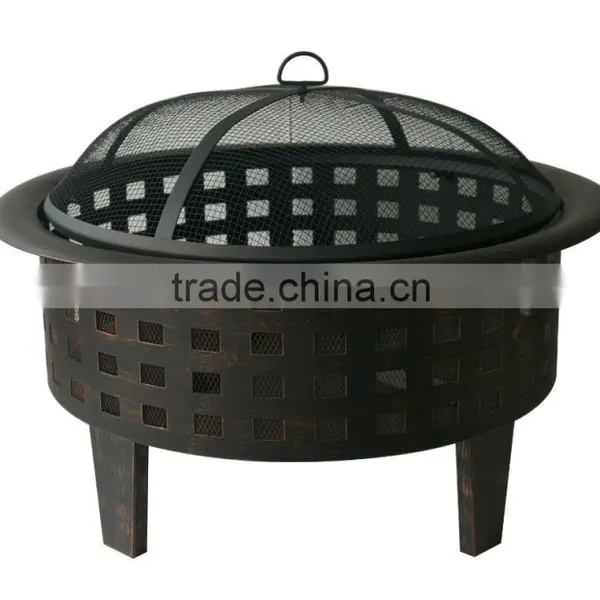 30" Lattice Fire Pit
