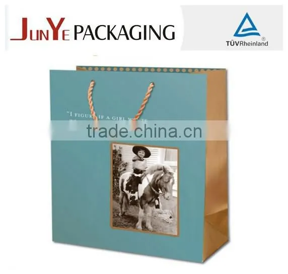 Factory Supplier New Products OEM Recycled Fashion Promotion Custom Logo Printed Shopping Environmental Packaging Paper Bag photo-4