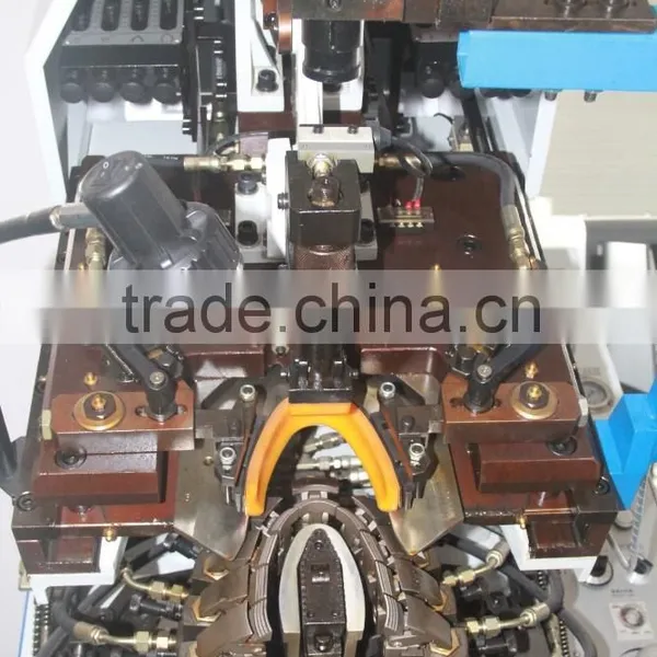 High Speed Full-automatic Nine-claw Oil Pressure Toe Lasing Machine photo-6