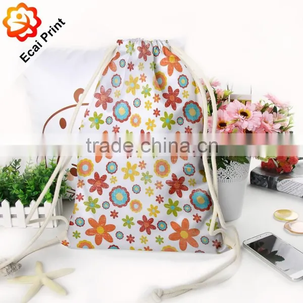 Popular Hot Sell Custom Made Heat Transfer Drawstring Bag photo-3