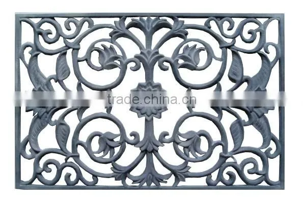 Cast Iron Rectangle Doormat Decoration photo-2