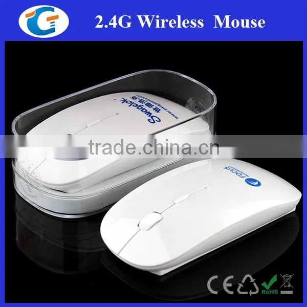 Slim Wireless Laptop 2.4Ghz Optical Mouse photo-4
