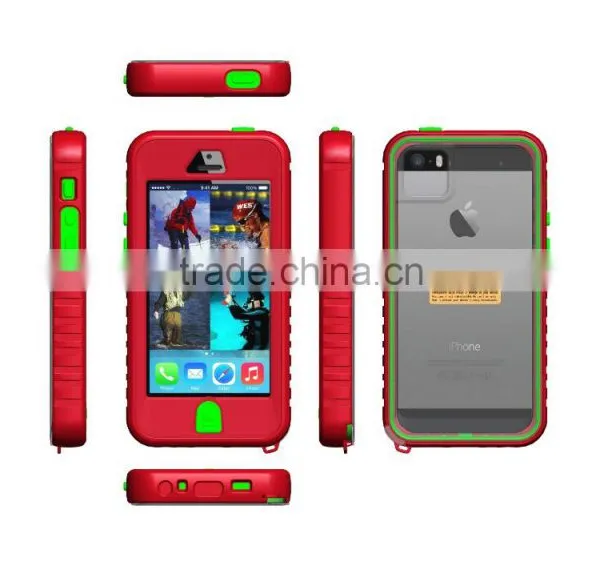 Shockproof Waterproof Dirtproof Case Full Cover Case for Iphone 5 5s photo-2