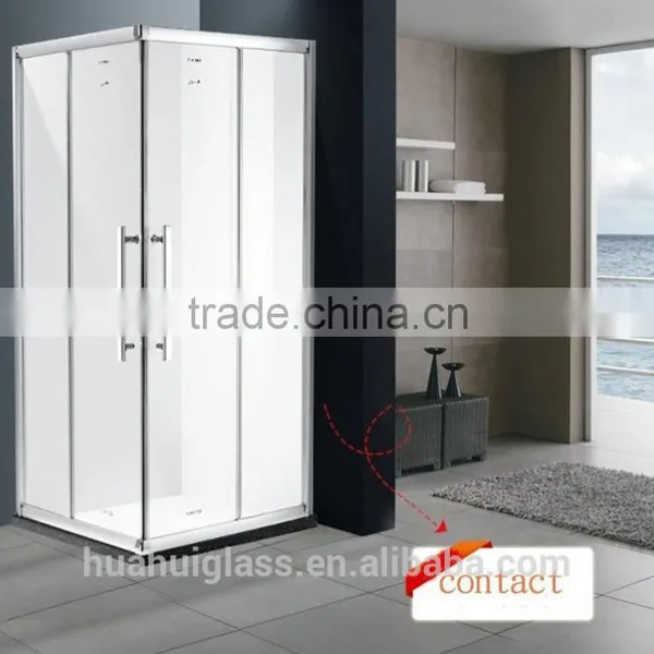 2015 Frame Square Tempered Glass Shower Enclosure photo-3