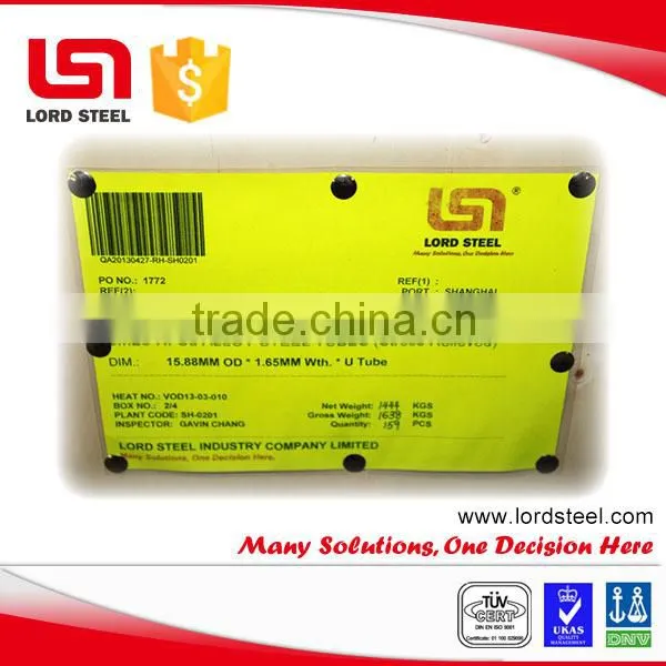 For Condenser U Shaped Heat Exchange Stainless Steel Tube photo-5