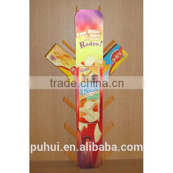 Wire Hanging Crisps Display Rack Manufacturer With Good Quality photo-5
