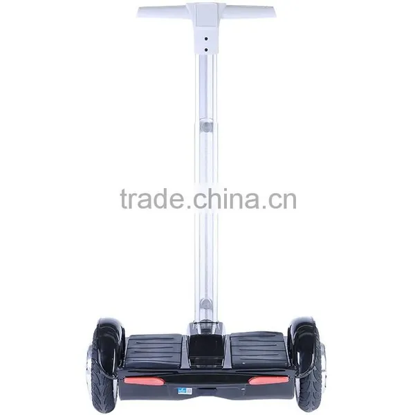 2 Wheel Electric Standing Scooter Handle Bar Hoverboard Samsung Battery Hands Free Balance Scooter photo-3