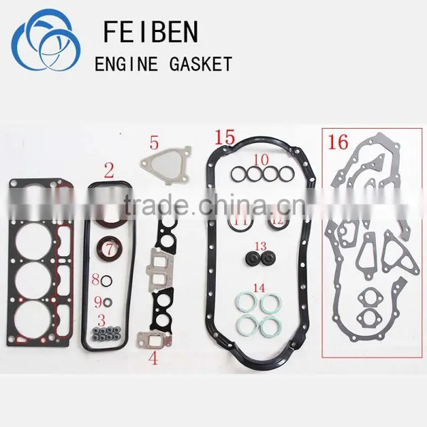 Top Quality!!7K Car Auto Parts For Toyota Engine Parts Full Gasket Set With Cylinder Head Gasket 04111-16282