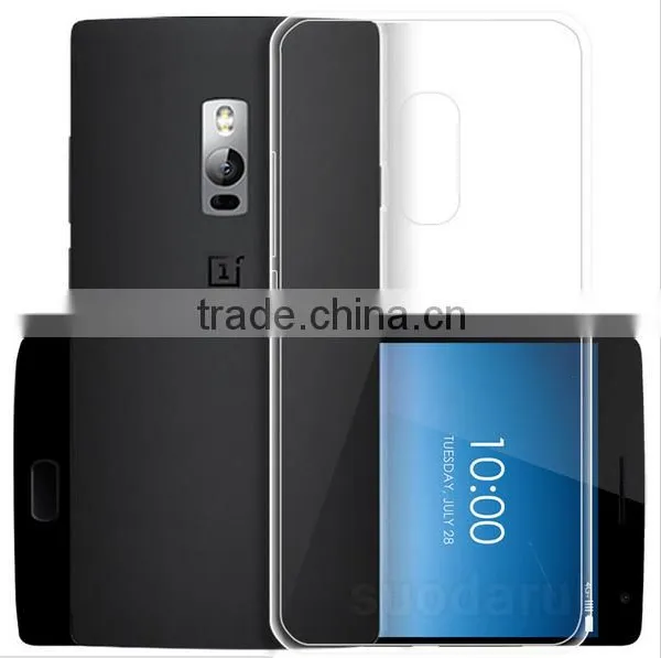 Fashion Crystal Soft Slim TPU Transparent Mobile Phone Cases Silicon Gel Covers For One Plus One photo-2