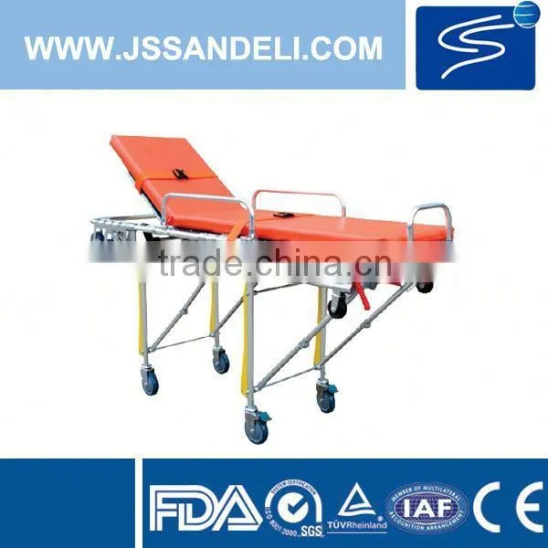 automatic loading stretcher trolley