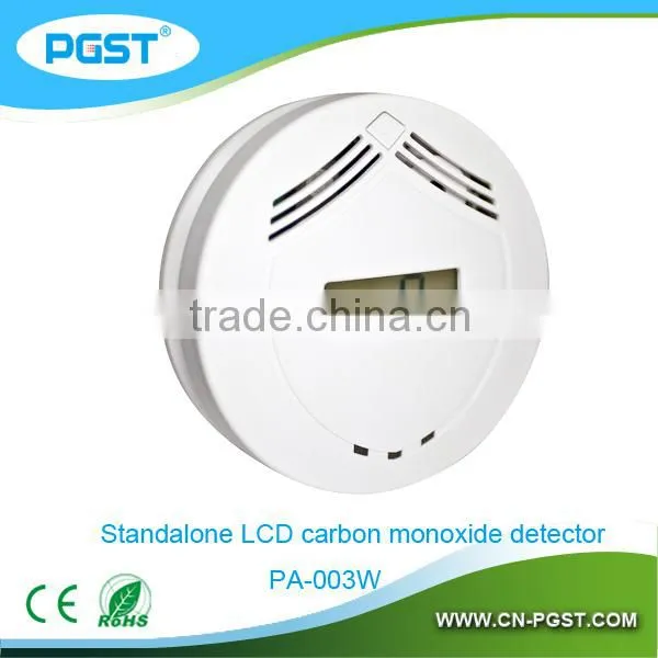 CO Detector Alarm LCD Display DC 9V Working Voltage Smoke Detector photo-5
