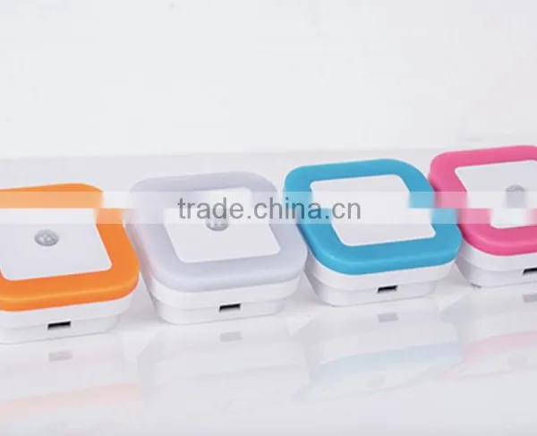 Color Changing LED Night Light Lamp,Motion Sensor LED Night Light Sensor,LED Night Light Wall Plug In photo-3