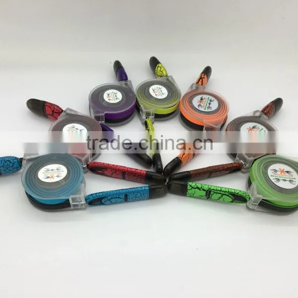 High Quality Multi-function Retractable Usb Cable Portable Usb Cable,2 in 1 Usb Cable