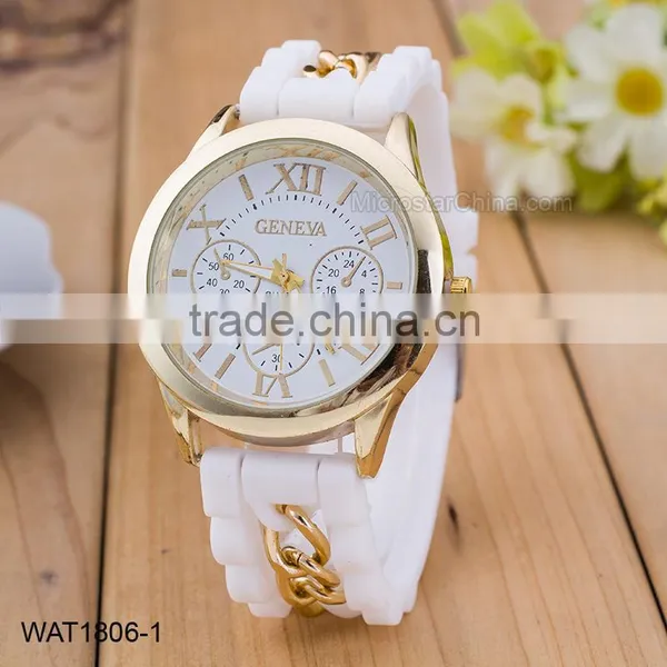 Custom Wrist Watch Silicone Rubber Wristband Watch photo-2