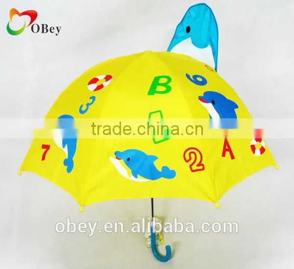 New Arrival Cute Kid Umbrella With Dolphin photo-3